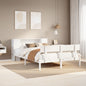 Cama con estantería sin colchón madera maciza 100x200 cm