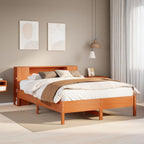 Cama con cabecero madera de ingeniería blanca 90x190 cm