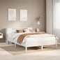 Cama con estantería sin colchón madera maciza 100x200 cm