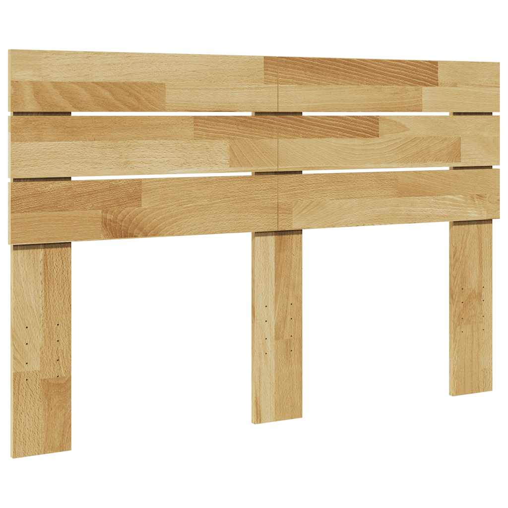 Cabecero 100 cm Madera Maciza Roble