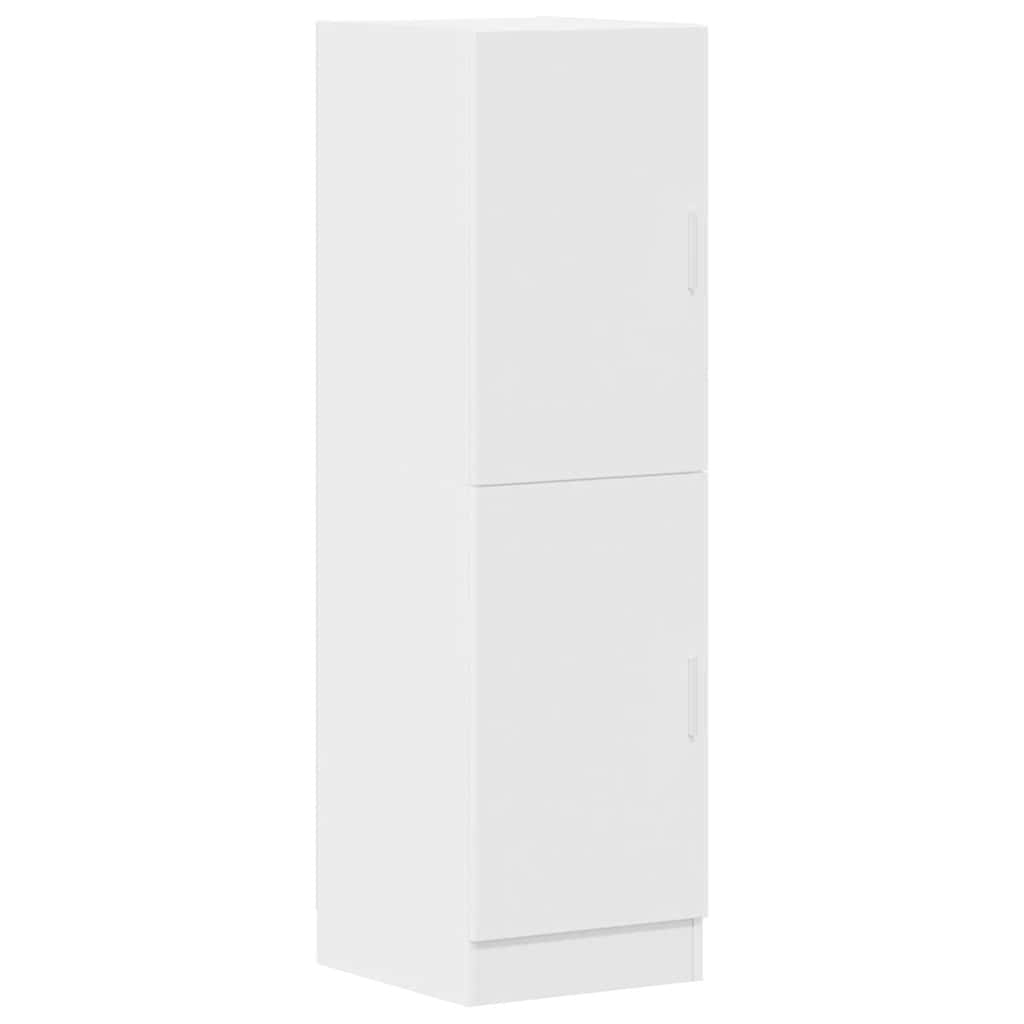 Mueble de cocina 2 piezas madera contrachapada blanca