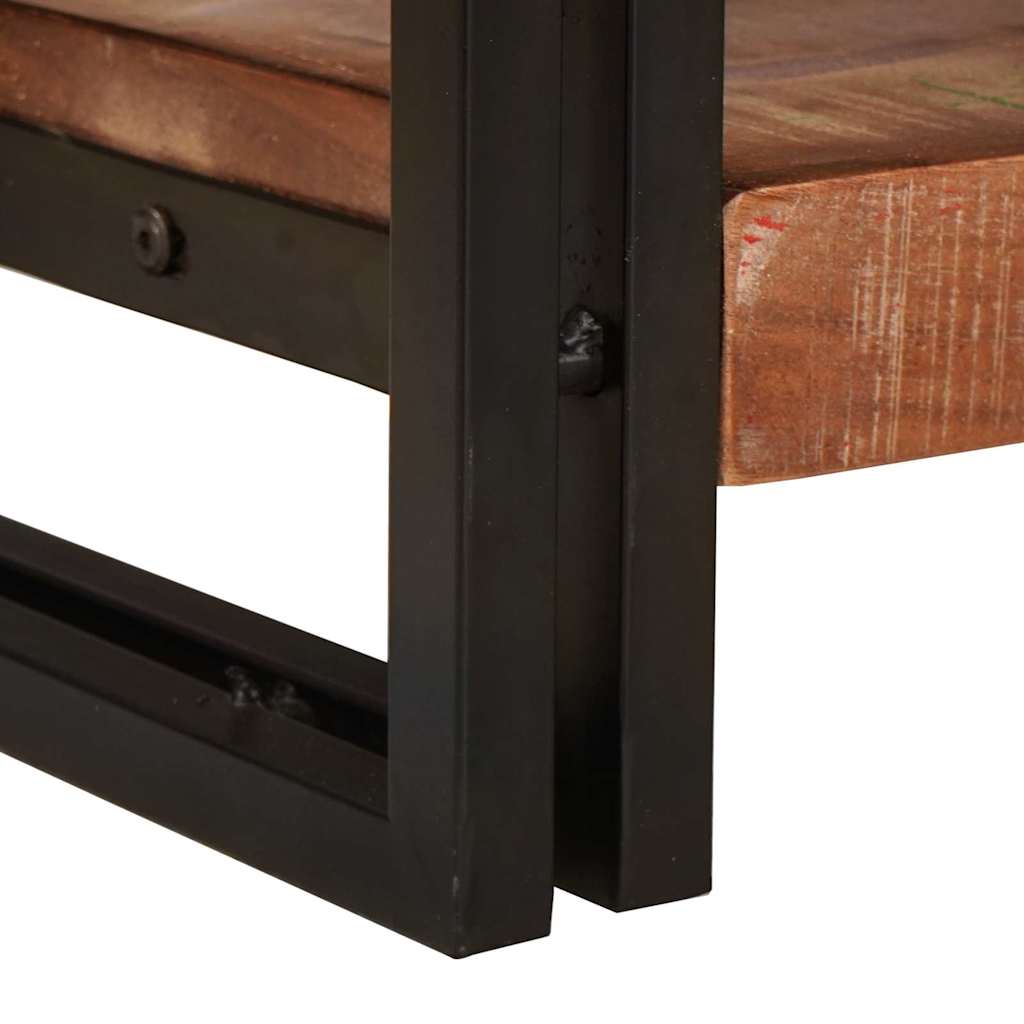 Mesas consola 2 pcs Multicolor Madera sólida recuperada
