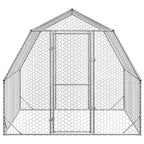 Gallinero 2,5x2x2,25 m acero galvanizado