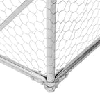 Gallinero 2,5x2x2,25 m acero galvanizado