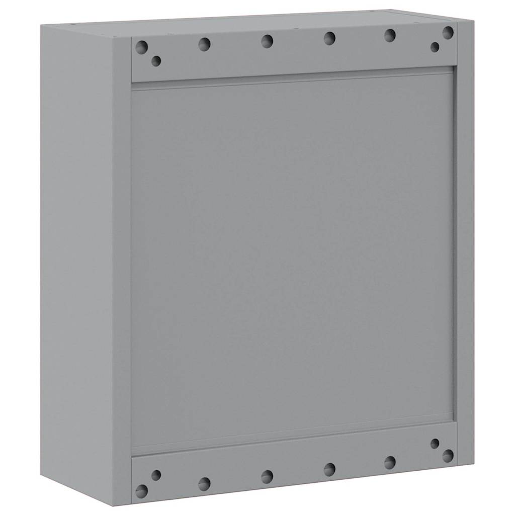 Armario de herramientas con estante Rojo y Gris 50 x 20 x 55 cm