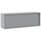 Armario de herramientas Negro y Gris 100 x 25 x 35 cm