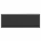 Armario de herramientas Negro y Gris 100 x 25 x 35 cm