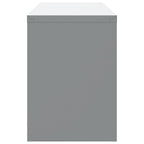 Armario de herramientas Negro y Gris 100 x 25 x 35 cm