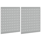 Panel de Herramientas 2 pcs Gris 100 x 1 x 60 cm