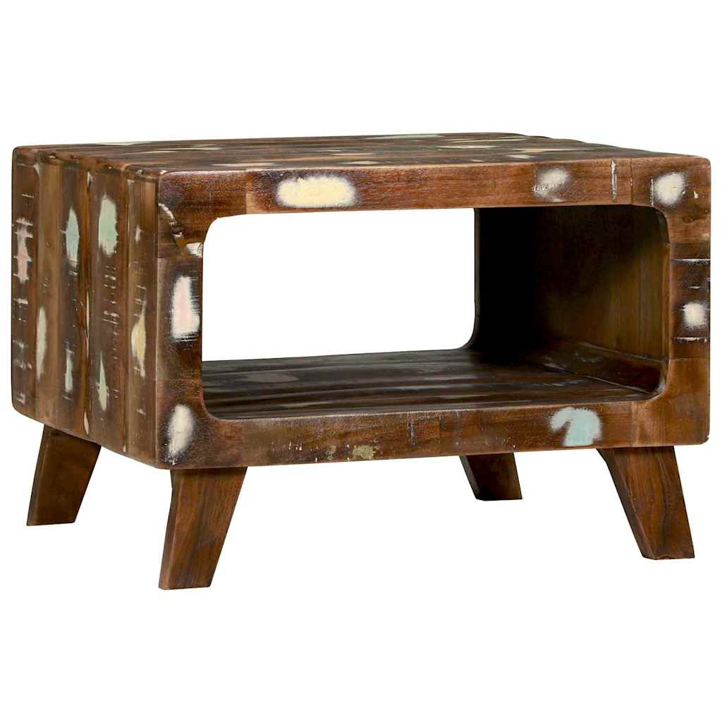 Mesa de Café 50 x 50 x 35 cm Madera sólida recuperada