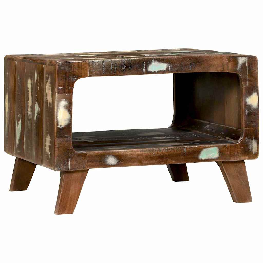 Mesa de Café 50 x 50 x 35 cm Madera sólida recuperada