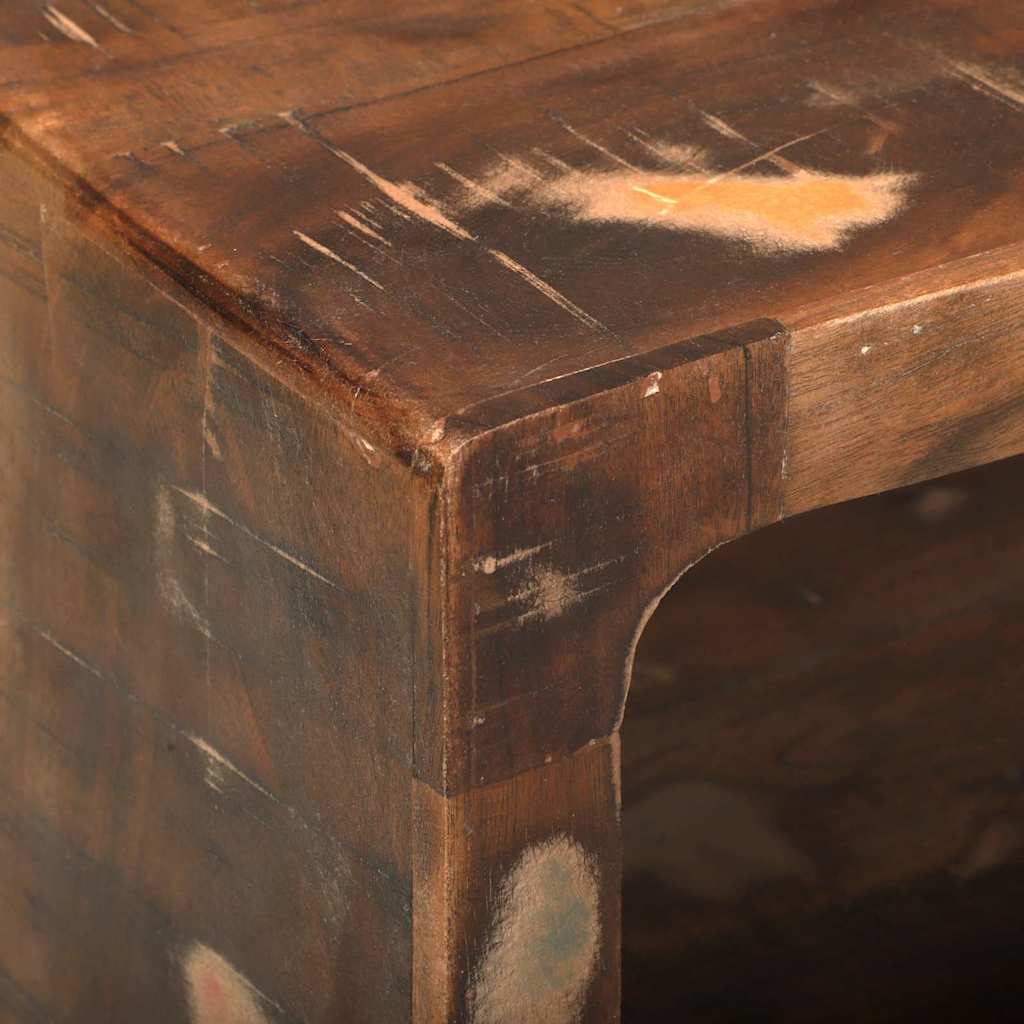 Mueble de TV 60 x 30 x 25 cm Madera maciza recuperada