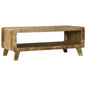 Mesa de Café 50 x 50 x 35 cm Madera sólida recuperada
