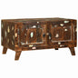 Mesa de Café Marrón 80 x 54 x 45 cm Madera de mango maciza