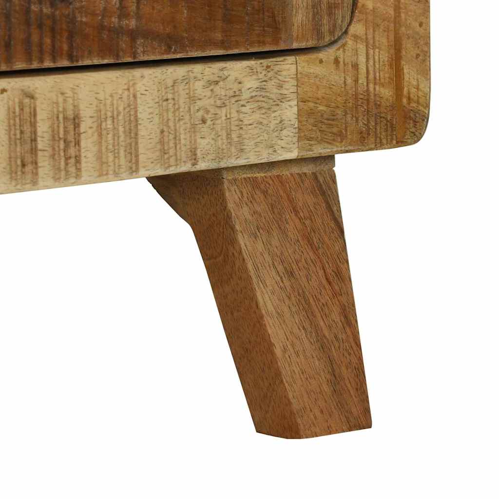 Mesa de Café Marrón 80 x 54 x 45 cm Madera de mango maciza