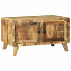 Mesa de Café Marrón 80 x 54 x 45 cm Madera de mango maciza