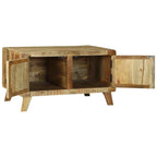 Mesa de Café Marrón 80 x 54 x 45 cm Madera de mango maciza
