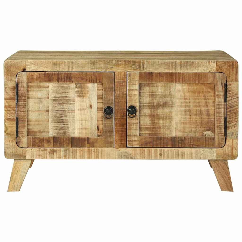 Mesa de Café Marrón 80 x 54 x 45 cm Madera de mango maciza