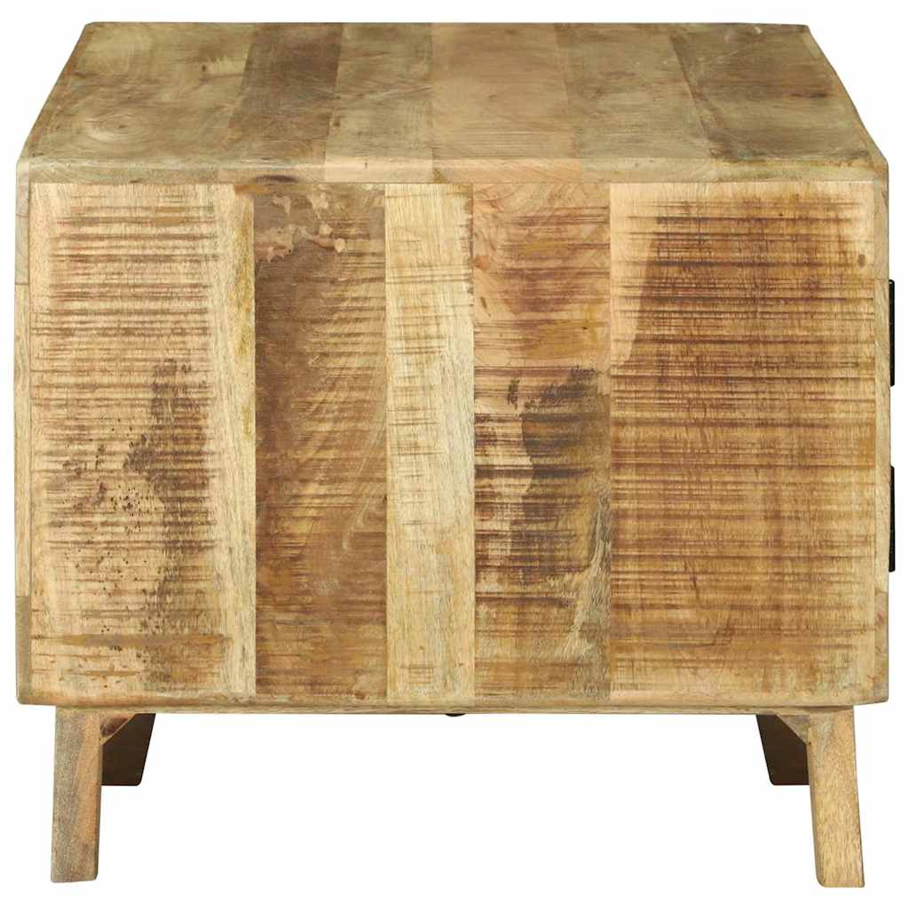 Mesa de Café Marrón 80 x 54 x 45 cm Madera de mango maciza