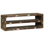 Mueble de TV 100 x 32 x 36 cm Madera maciza recuperada