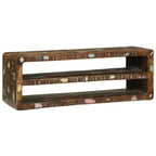 Mueble de TV 100 x 32 x 36 cm Madera maciza recuperada