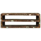 Mueble de TV 100 x 32 x 36 cm Madera maciza recuperada
