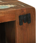 Mueble de TV con estante Multicolor Madera maciza recuperada