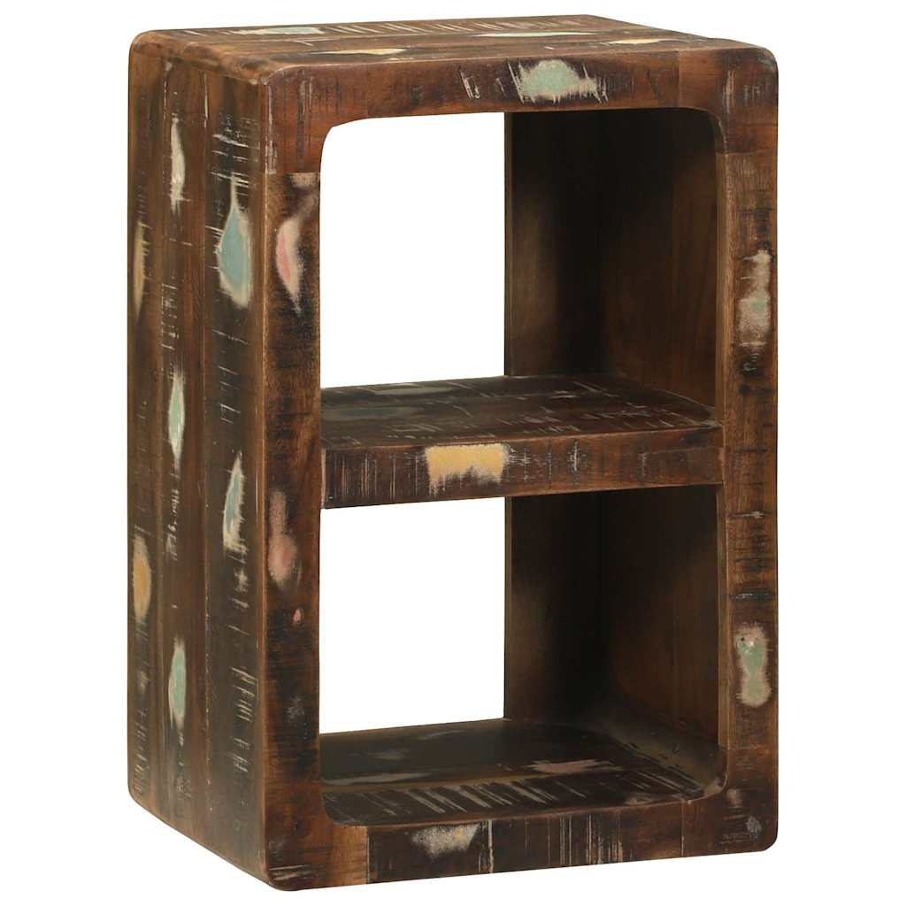 Mueble de TV con estante Multicolor Madera maciza recuperada