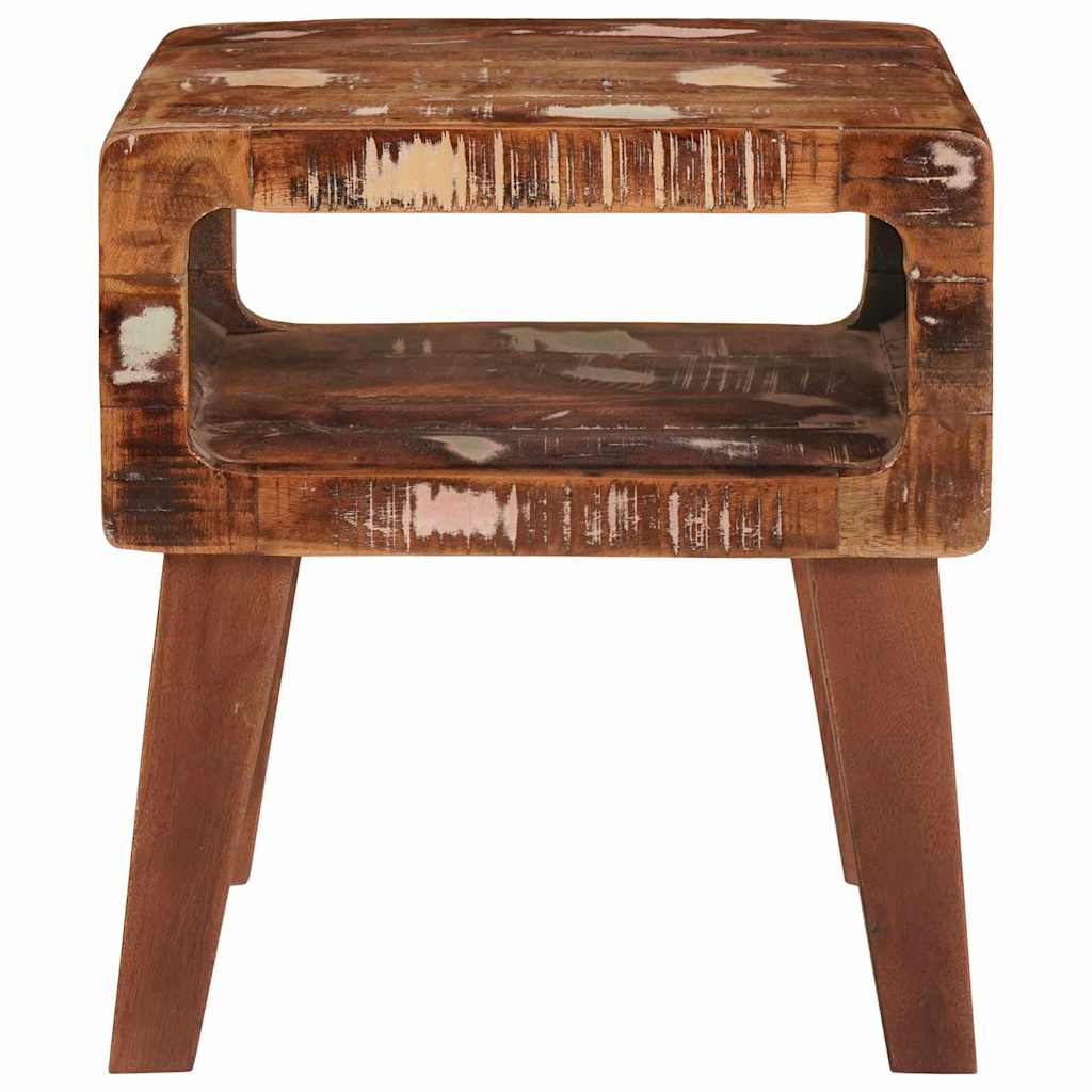 Mesa Auxiliar Marrón 40 x 32 x 46 cm Madera sólida recuperada