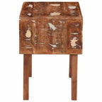 Mesa Auxiliar Marrón 40 x 32 x 46 cm Madera sólida recuperada