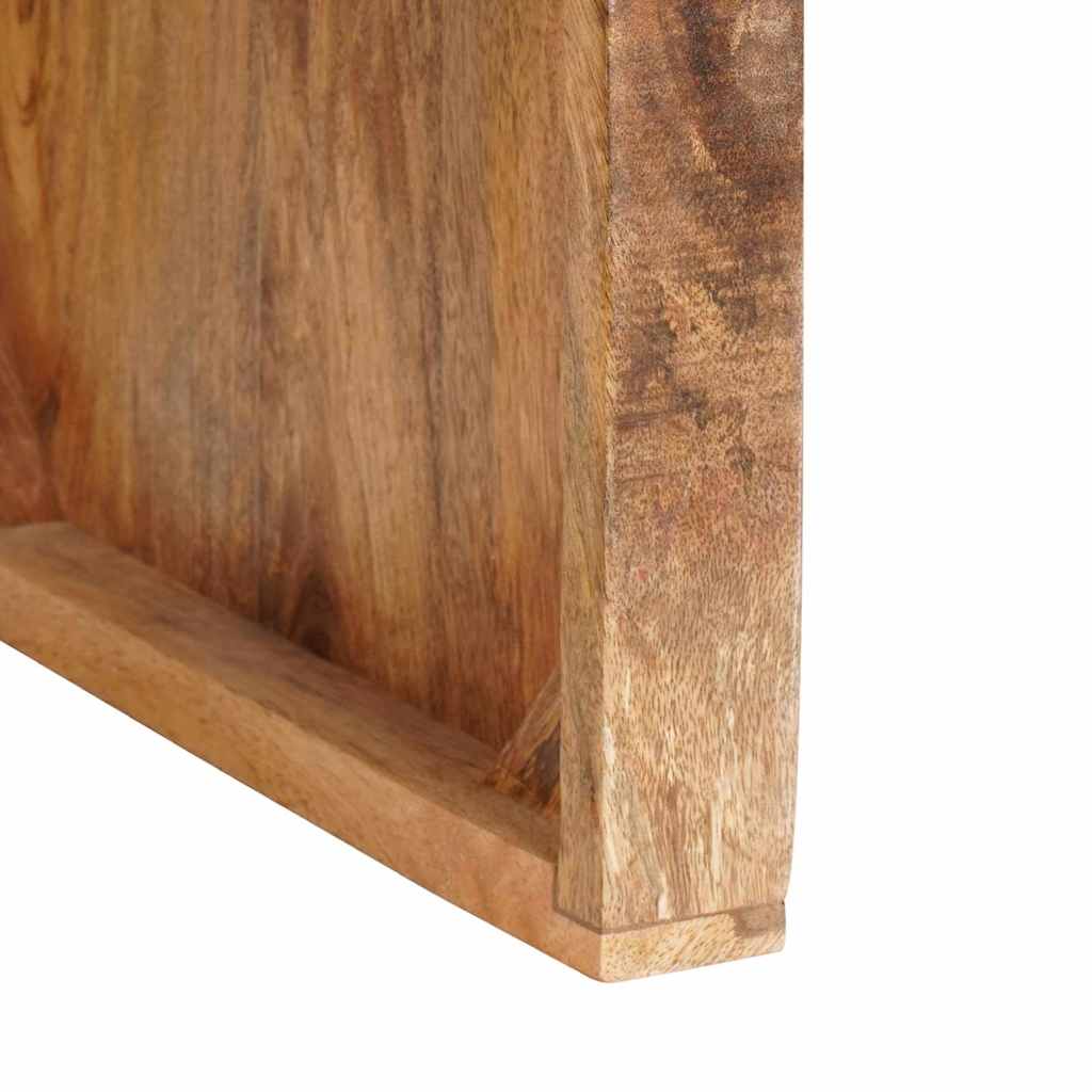 Mesas Nido 2 pcs Marrón 46 x 40 x 46 cm Madera de mango maciza