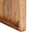 Mesa Nido 3 pcs Marrón Madera de mango maciza