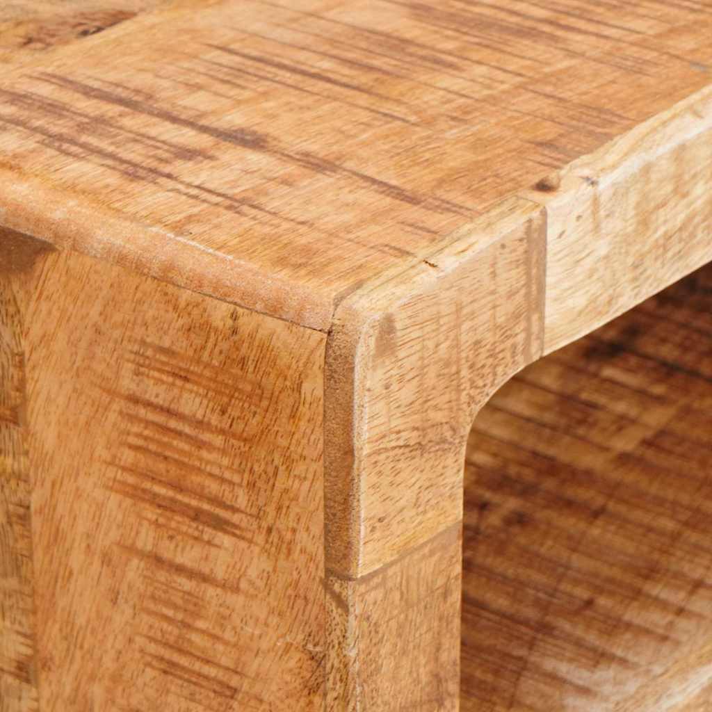 Mesa Tocador Marrón 90 x 76 x 45 cm Madera de mango maciza
