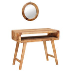Mesa Tocador Marrón 90 x 76 x 45 cm Madera de mango maciza
