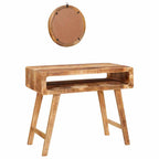 Mesa Tocador Marrón 90 x 76 x 45 cm Madera de mango maciza