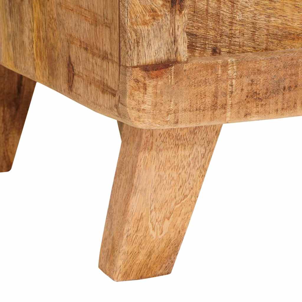 Caja de Almacenamiento 70 x 35 x 40 cm madera maciza de mango