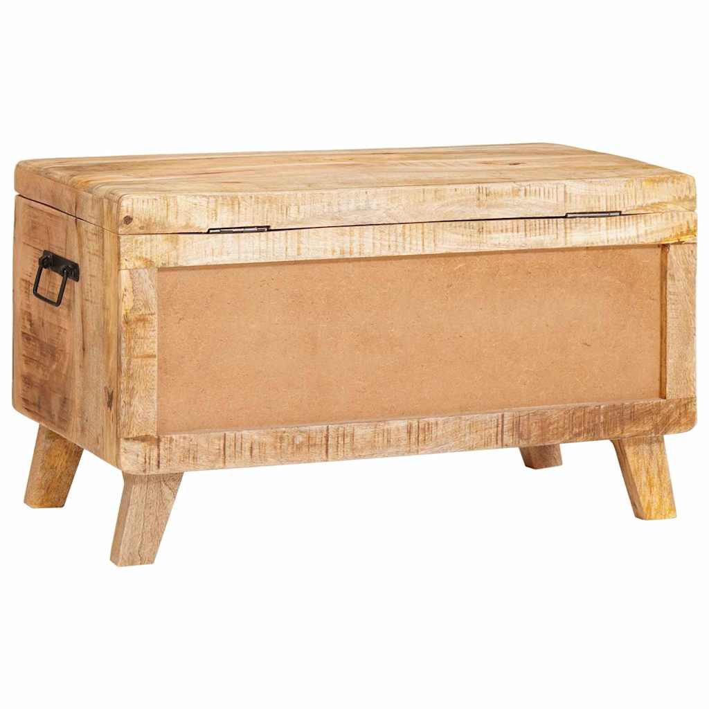 Caja de Almacenamiento 70 x 35 x 40 cm madera maciza de mango