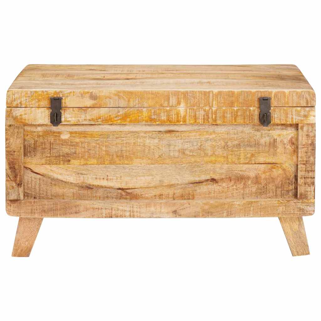 Caja de Almacenamiento 70 x 35 x 40 cm madera maciza de mango