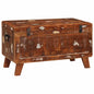 Caja de Almacenamiento 70 x 35 x 40 cm madera maciza de mango
