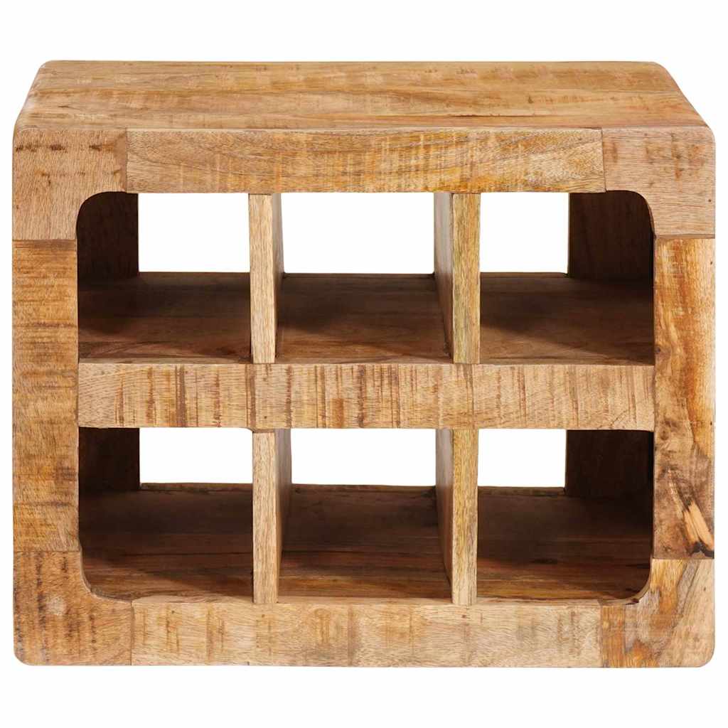 Estante de Vino Marrón 44 x 30 x 35 cm Madera de mango maciza