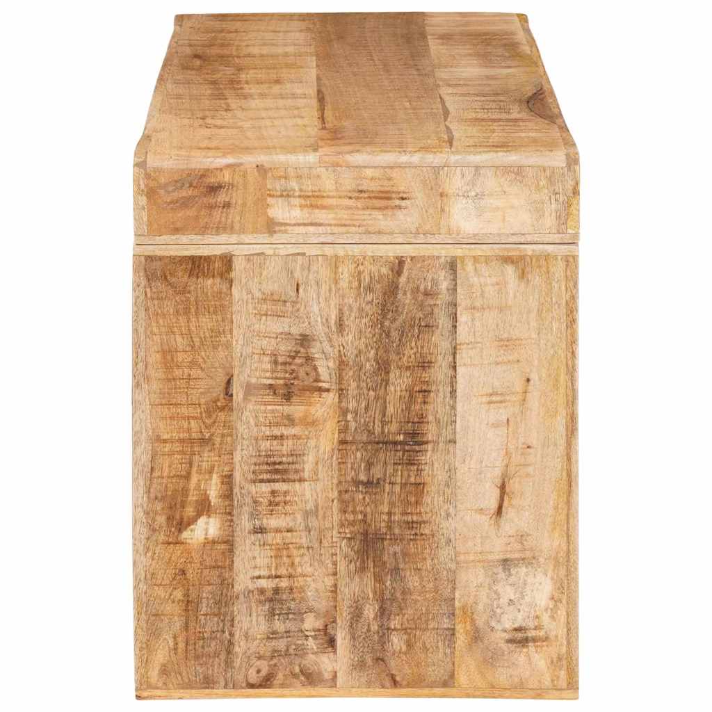 Mesa Auxiliar Marrón 60 x 35 x 46 cm Madera de mango maciza