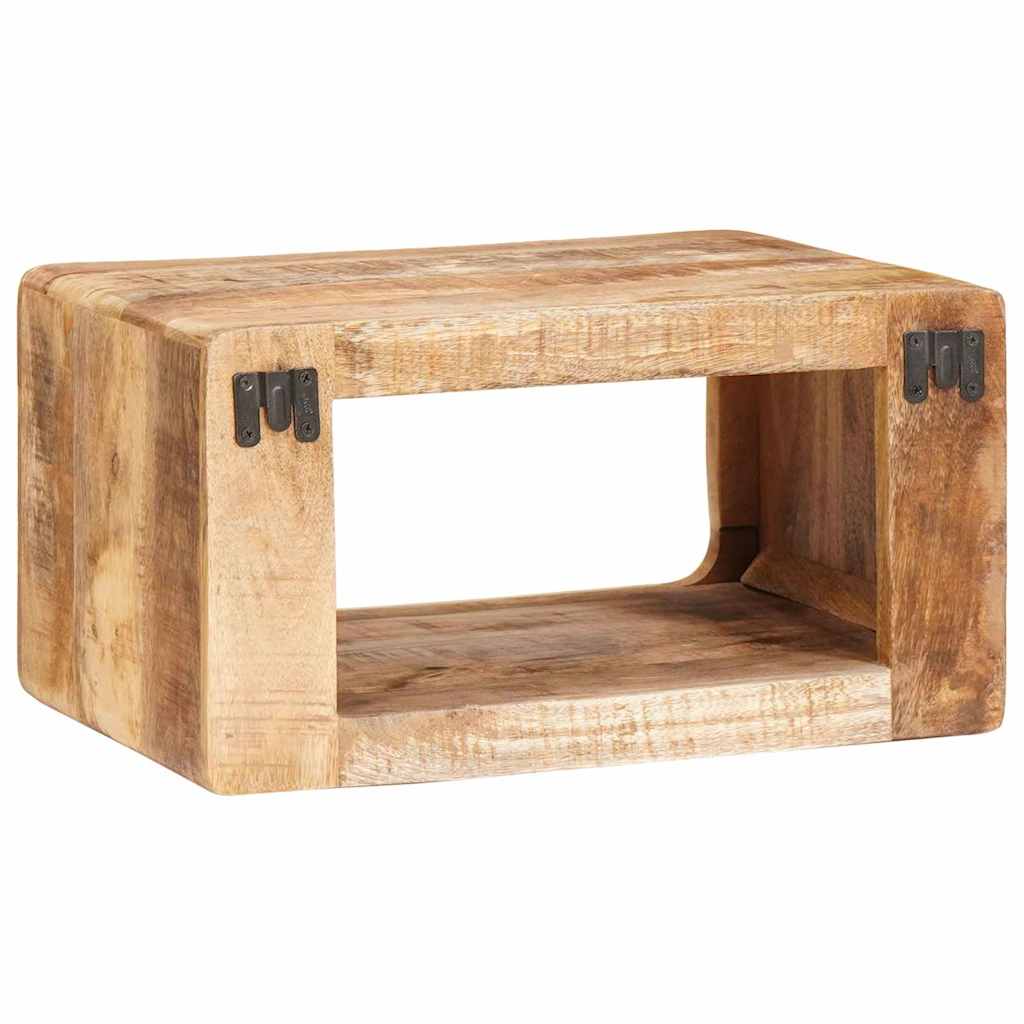 Mesita de Noche 2 pcs Marrón Madera de mango maciza