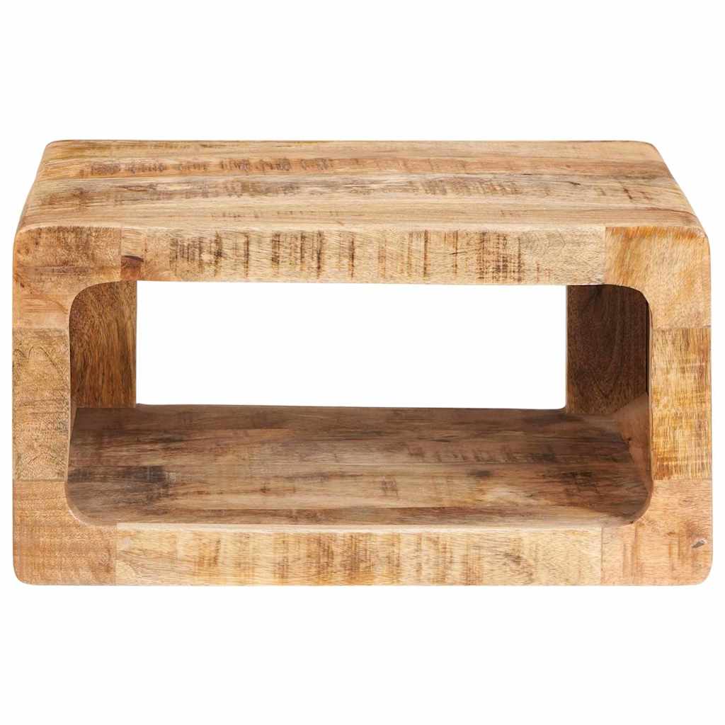 Mesita de Noche 2 pcs Marrón Madera de mango maciza