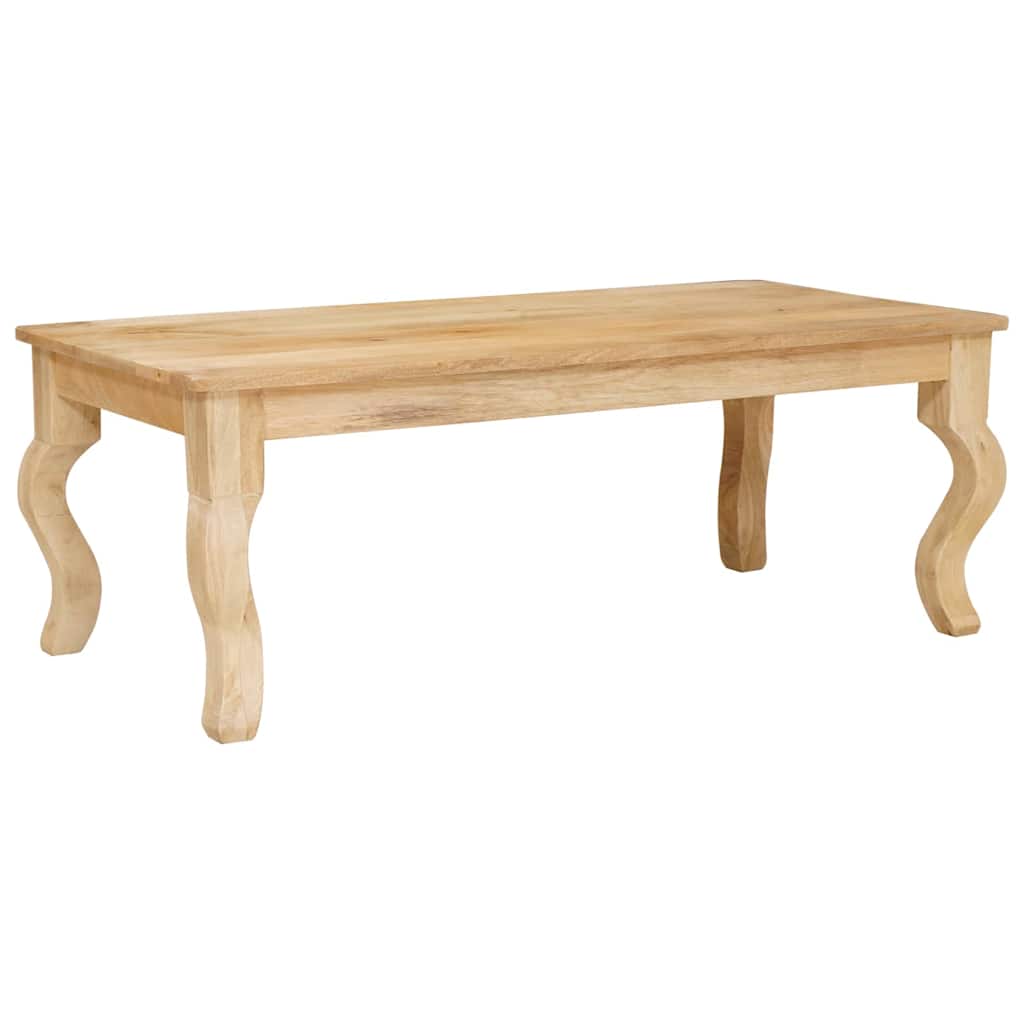 Mesa de Café Marrón 110 x 55 x 40 cm Madera de mango maciza