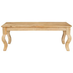 Mesa de Café Marrón 110 x 55 x 40 cm Madera de mango maciza