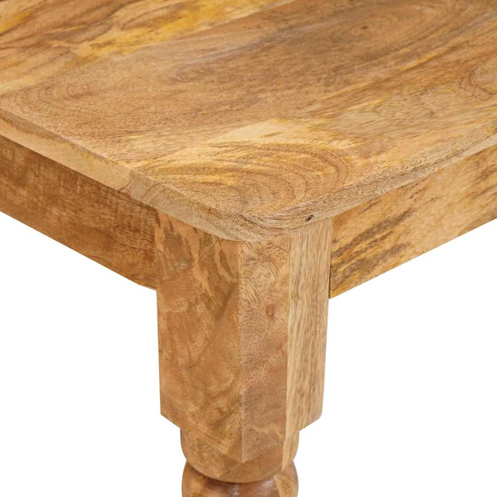 Mesa de Café Marrón 110 x 55 x 77 cm Madera de mango maciza