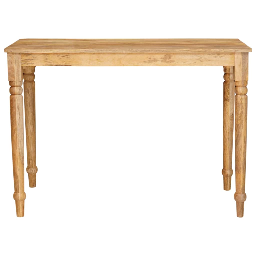 Mesa de Café Marrón 110 x 55 x 77 cm Madera de mango maciza