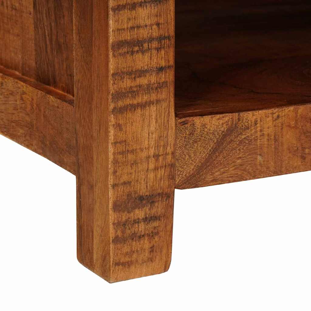Mueble de TV Marrón 110 x 30 x 40 cm madera maciza de mango