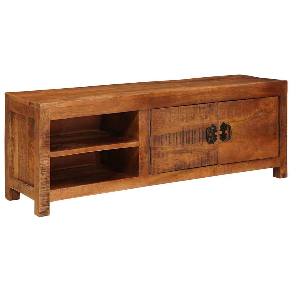 Mueble de TV Marrón 110 x 30 x 40 cm madera maciza de mango