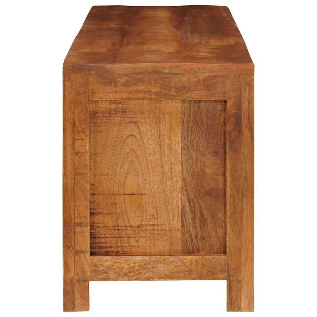 Mueble de TV Marrón 110 x 30 x 40 cm madera maciza de mango